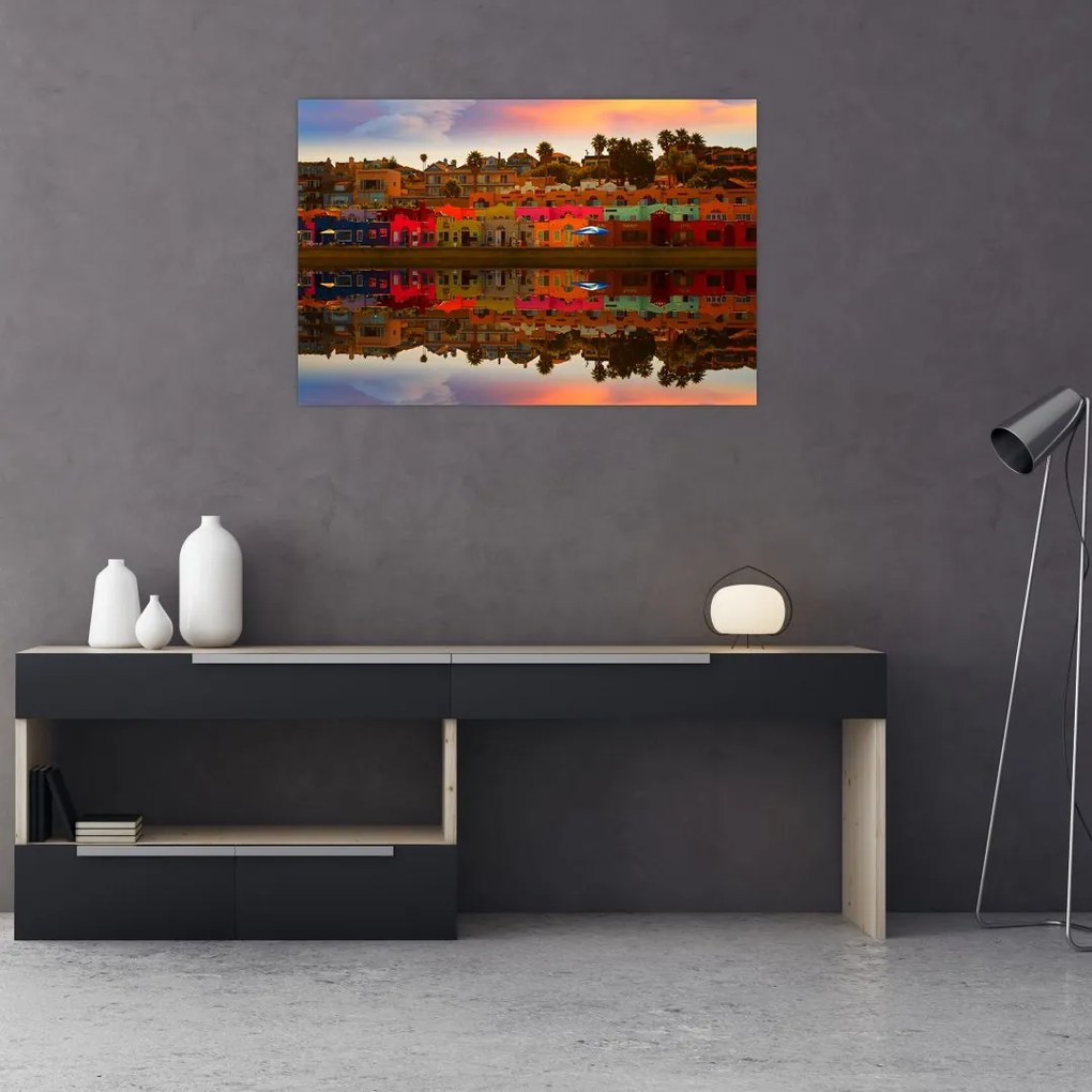 Tablou - Loc pentru baie de vară (90x60 cm)