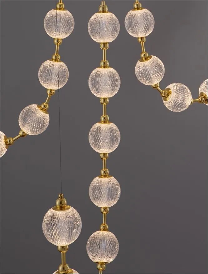 Lustra LED XXL suspendata moderna design elegant BRILLANTE