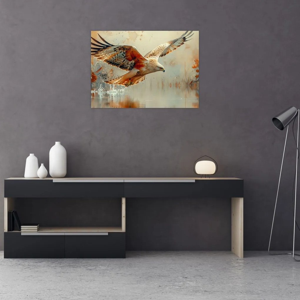Tablou - Pasăre de pradă (70x50 cm)