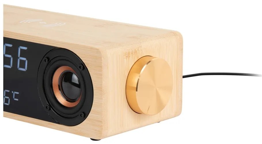 Radio cu ceas deșteptător digital cu încărcător wireless Classic BT – Karlsson