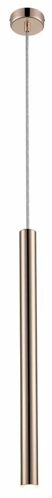 Pendul LED design minimalist LOYA, auriu- french gold