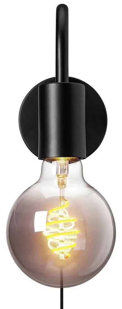 Aplica de perete design modern PACO negru 2112071003 NL