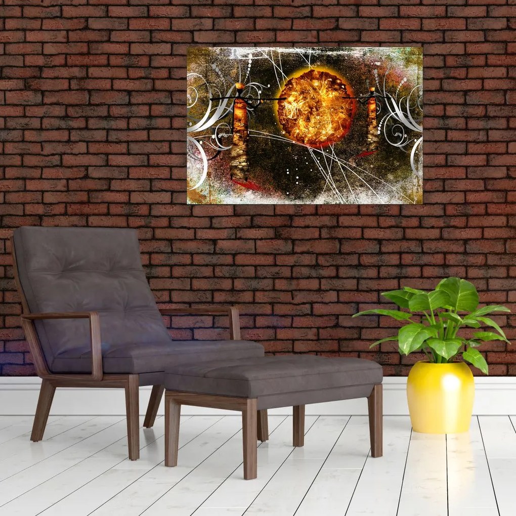 Tablou cu pictură epochală străveche (90x60 cm)