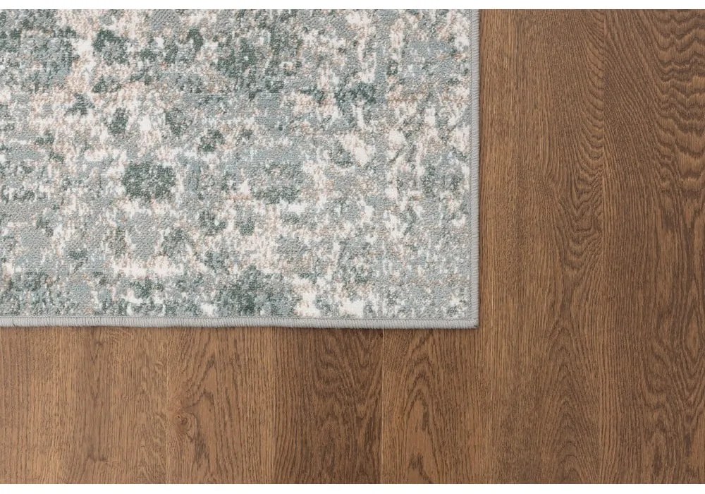 Covor tip traversă albastru prăfuit 80x300 cm Sensi Tris – FD