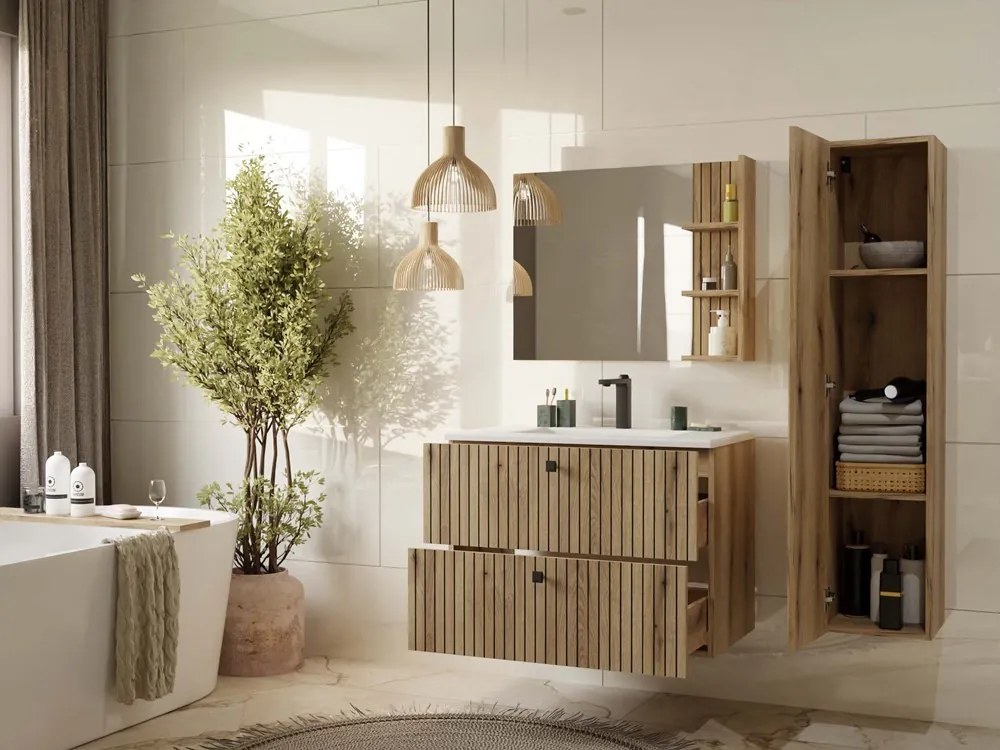 Dulap sub lavoar Terca 1 80 (stejar evoke). 1133037