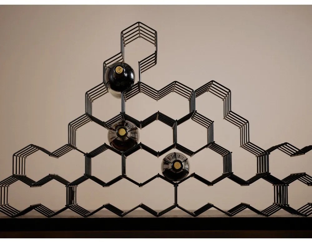 Suport pentru sticle de vin din metal număr sticle 3 Rocks – Zone