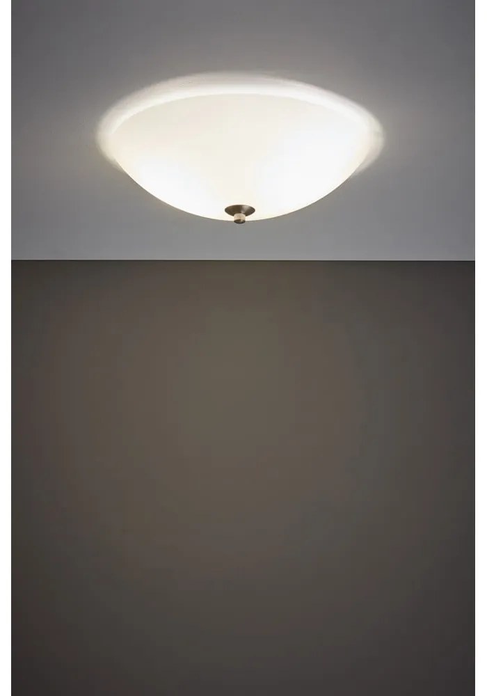 Plafonieră albă cu abajur din sticlă ø 35 cm Polar – Markslöjd