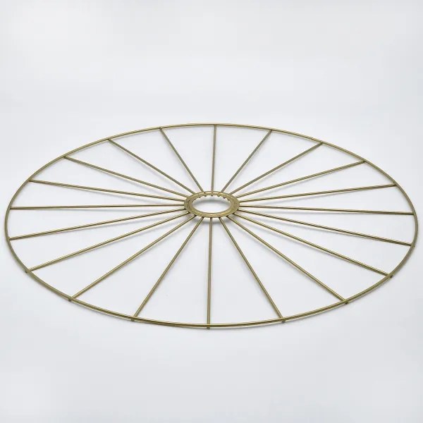 Lustră pe cablu MONTANA 1xE27/15W/230V d. 45 cm auriu/negru