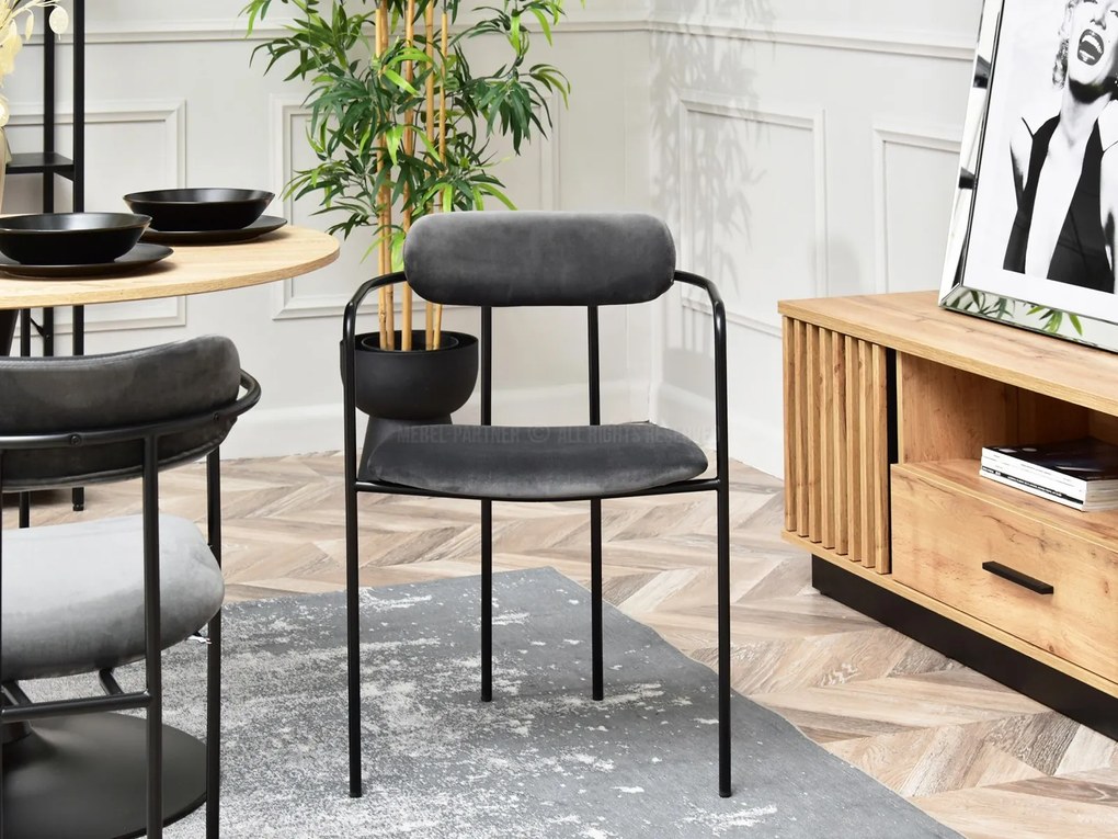 Scaun Magnus (grafit + negru). Promo -13%. 1111143
