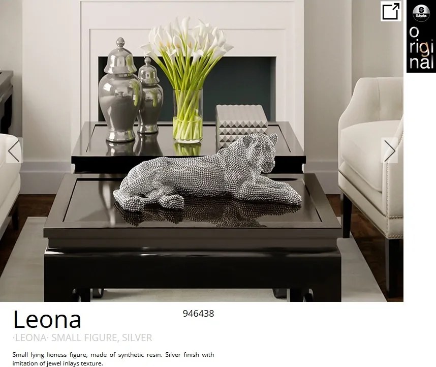 Figurina design decorativ Leona SV-946438