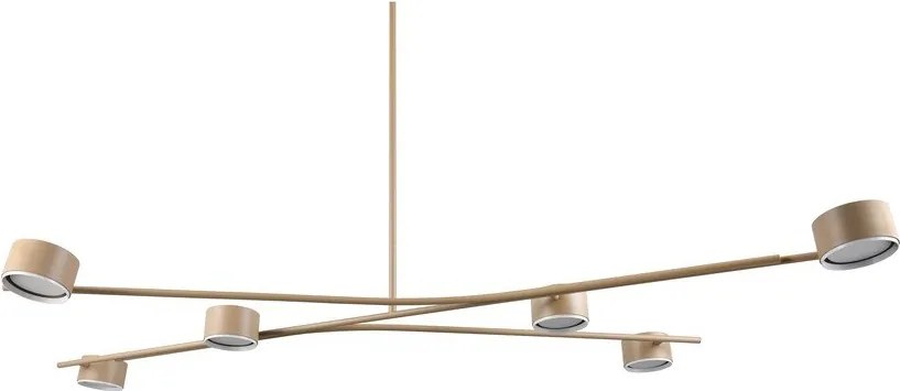 Lustră bej din metal Coda – Trio Select