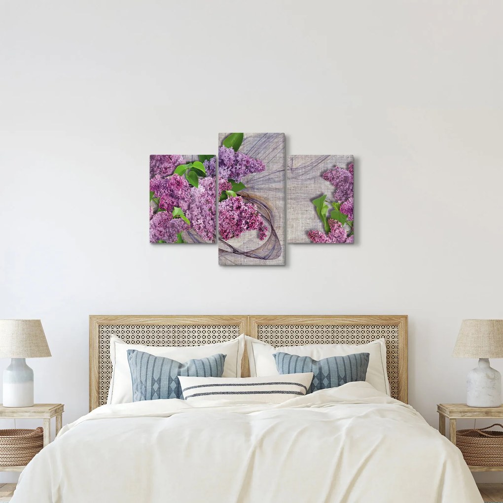 Tablou - Flori de liliac (90x60 cm)