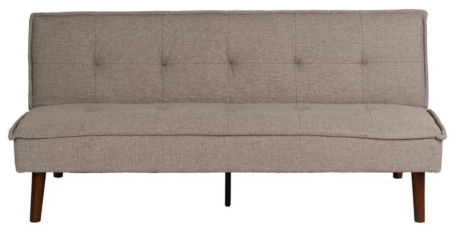 Canapea grej extensibilă cu tapițerie din chenille 181 cm – Ixia