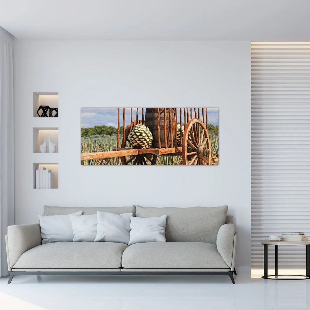 Tablou - Remorcă (120x50 cm)