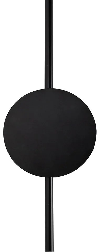 Aplica de perete LED design ambiental SHADOW 2S negru