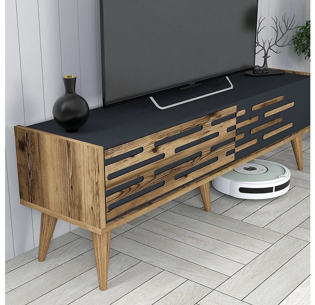 Mobilier living Valencia (Nuc + antracit). 1089353