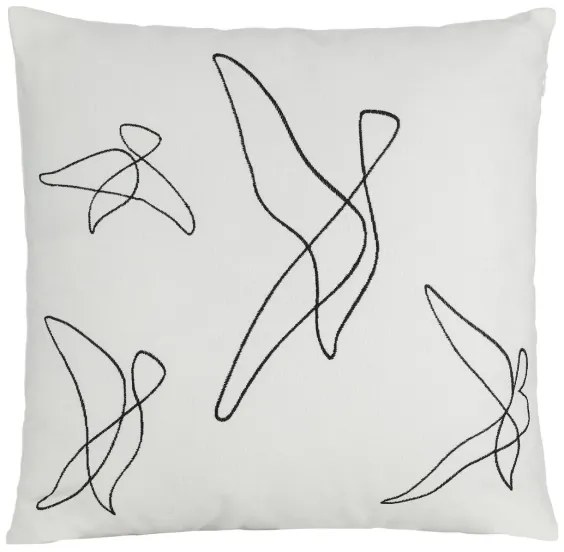 Pernă decorativă Eglo 420004 CHEVERY 45x45 cm alb/negru