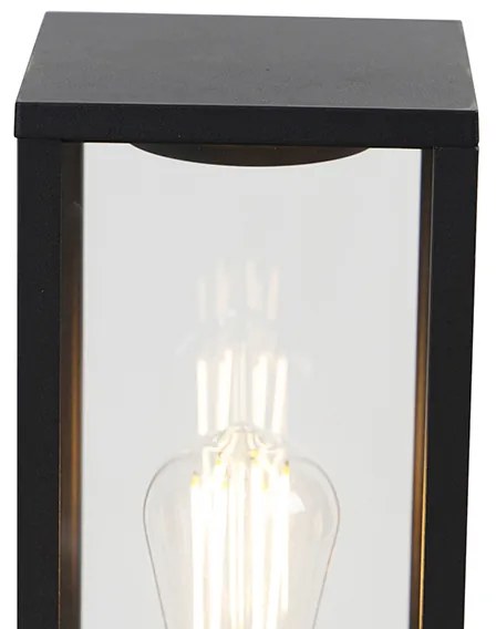 Lampă de podea industrială pentru exterior neagră 80 cm IP44 - Charlois