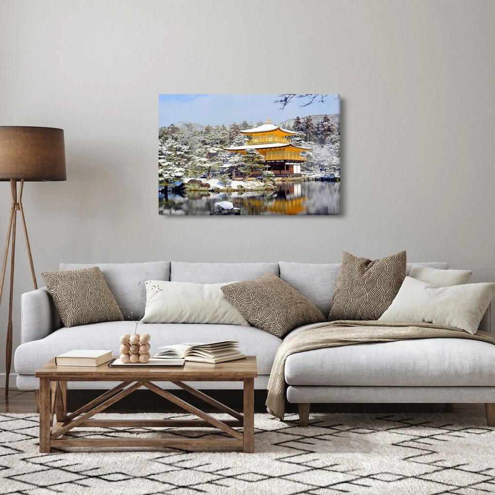 Tablou - Kinkakuji, Japonia (90x60 cm)