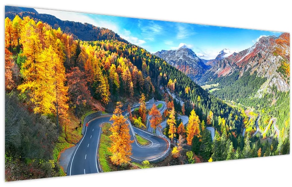 Tablou - Trecătoarea Malay Pass (120x50 cm)