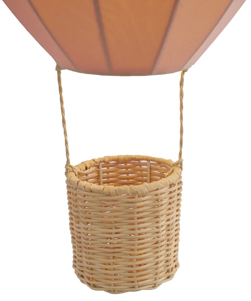 Lumină suspendată pentru copii Roz Balon cu aer cald - Air Balloon