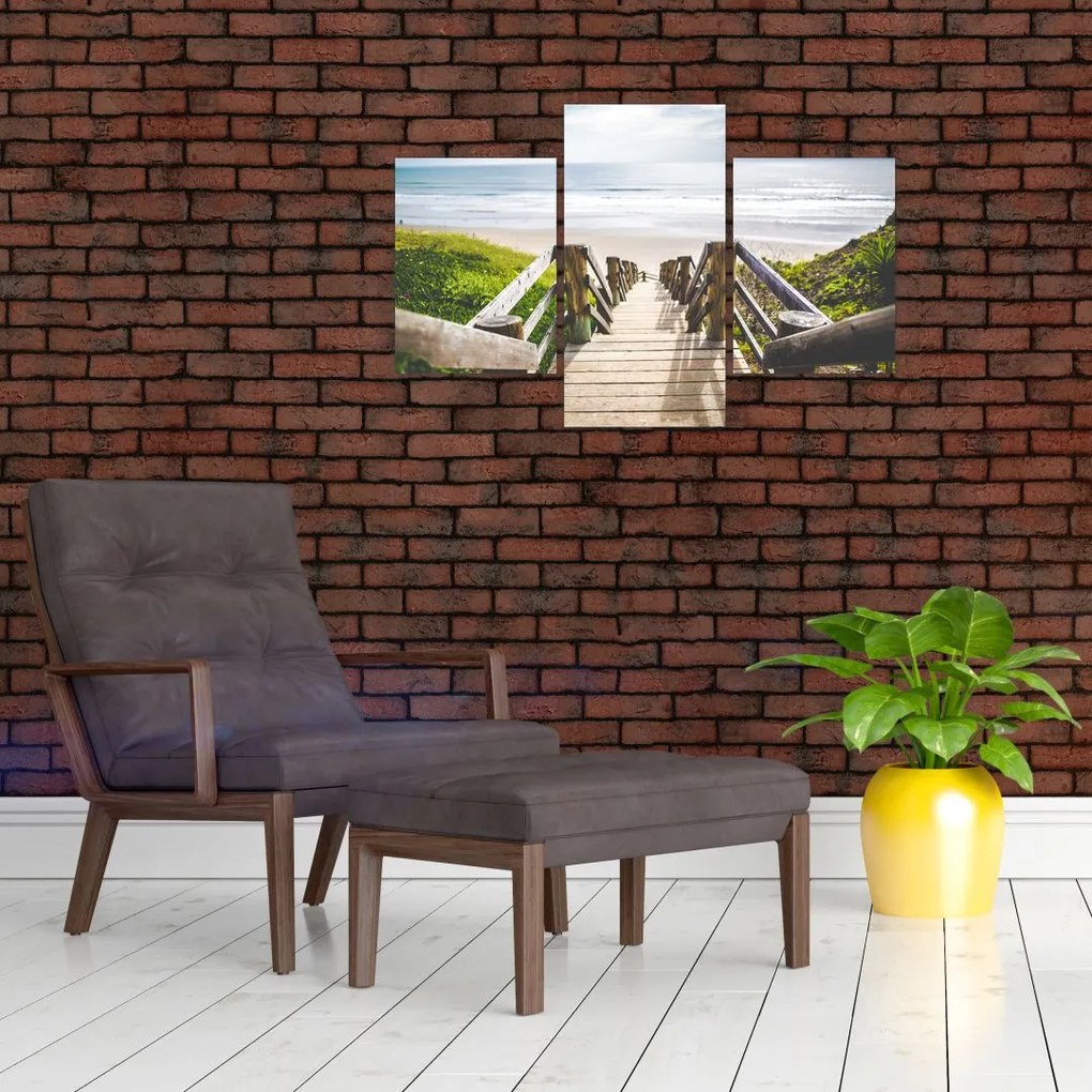 Tablou - Intare pe plaja (90x60 cm)