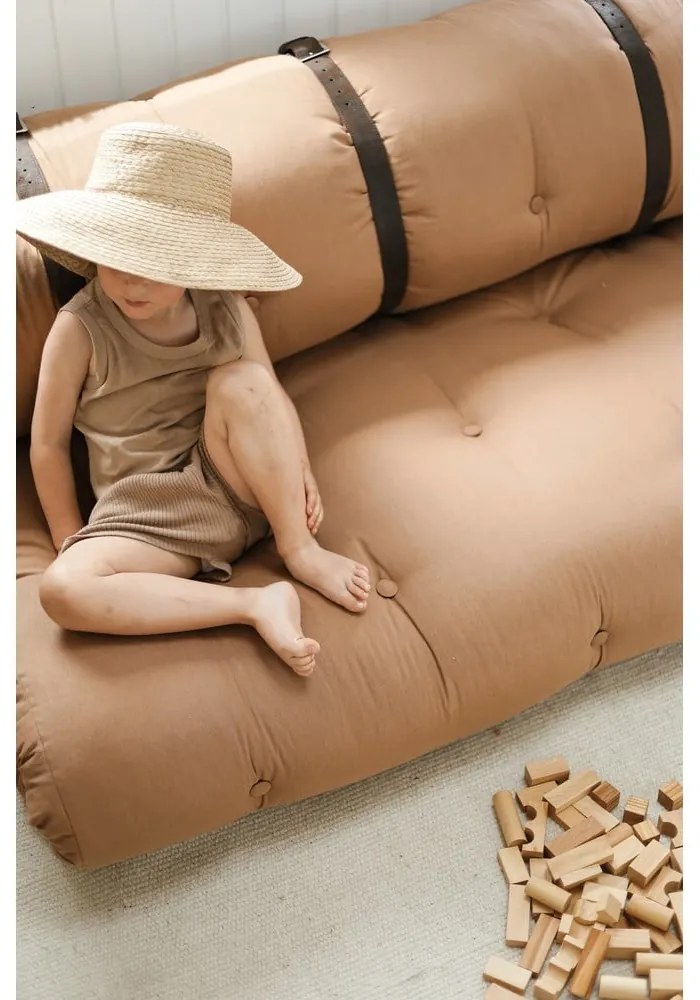 Canapea variabilă Karup Design Buckle Up Beige