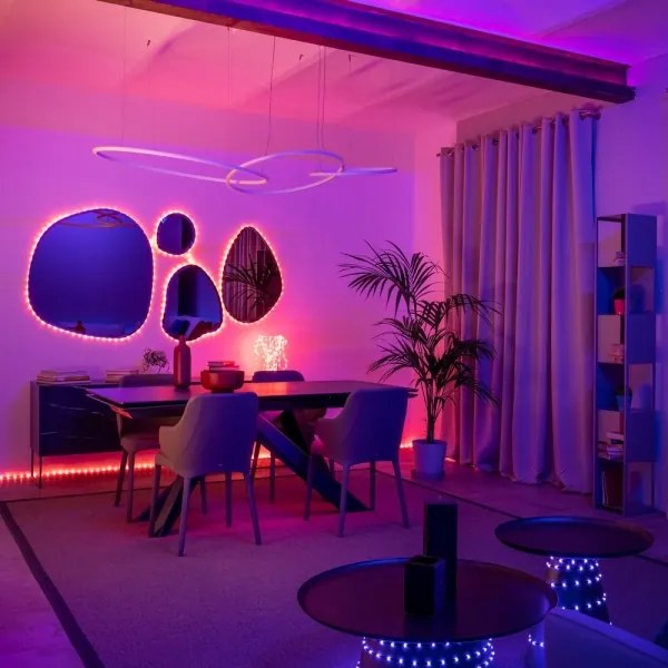 Bandă LED RGB de exterior dimabil 400xLED 20m IP44 WiFi Twinkly TWD400STP-BEU