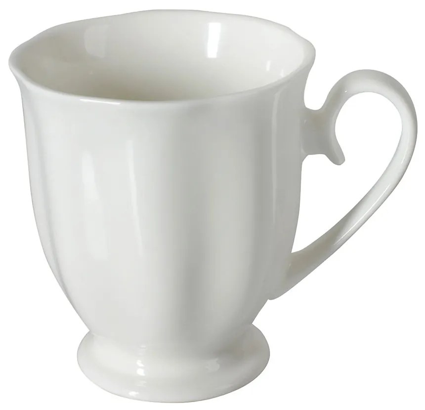 Cana cafea/ceai, portelan, 250 ml, alb, Diana
