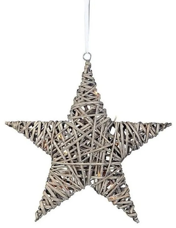 Decorațiune luminoasă suspendată cu LED Markslöjd Bodane, ø 40 cm, gri