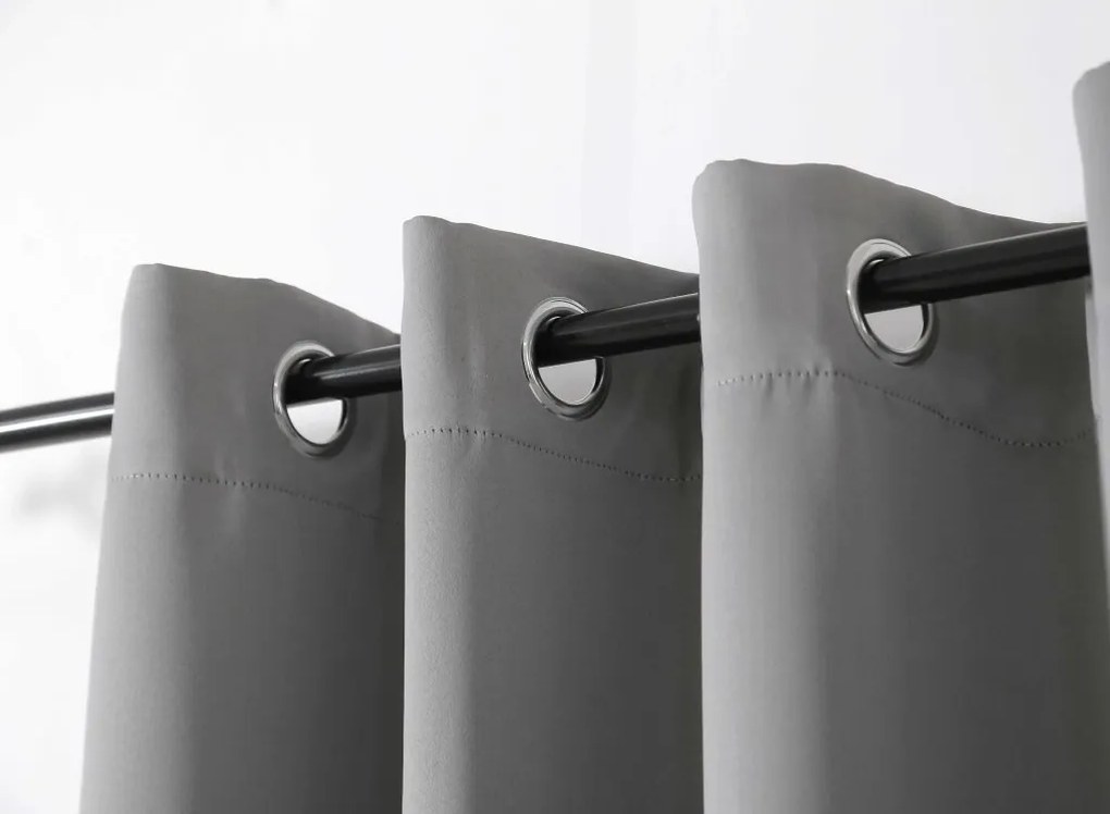 Perdea OXFORD LIGHT 140x250 cm, gri deschis Agatat: Rejansa