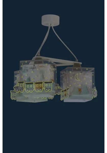 Dalber D-63534 - Lustră copii TRAIN 3xE27/60W/230V