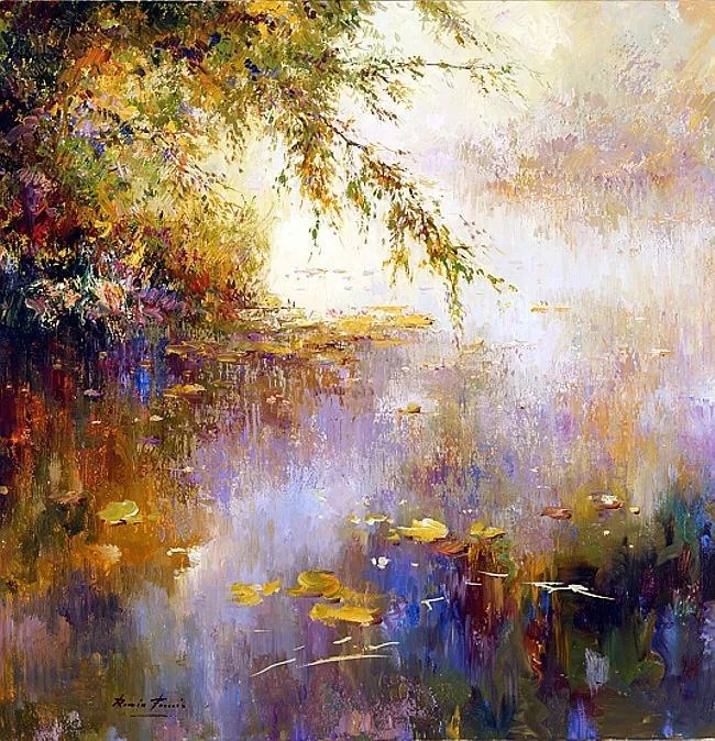 PICTURA IN ULEI Belu Tatiana - PEISAJ - BT116 - 50 X 40 cm
