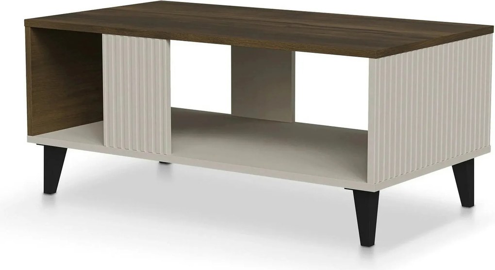 Masuta cafea RANDOM 2 LAW-1, nuc/casmir, PAL, 92x50x40 cm