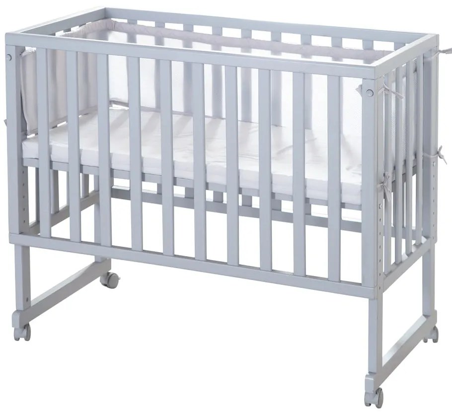 Pătuț gri 90x45 cm – Roba