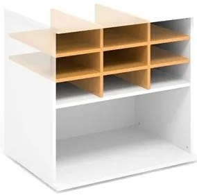 Nișă (cutie pentru carduri) pentru dulapul Impress 80,4 x 60 cm, alb