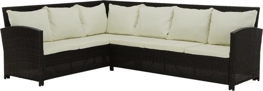 Set grădină, maro/crem, STARK NEW