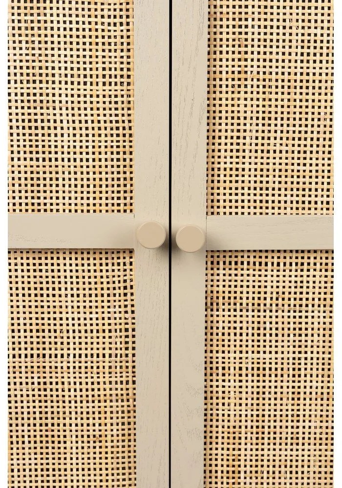 Dulap crem din ratan Amaya – White Label