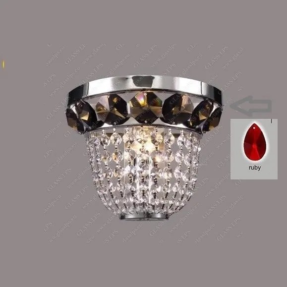 Aplica de perete cristal Bohemia