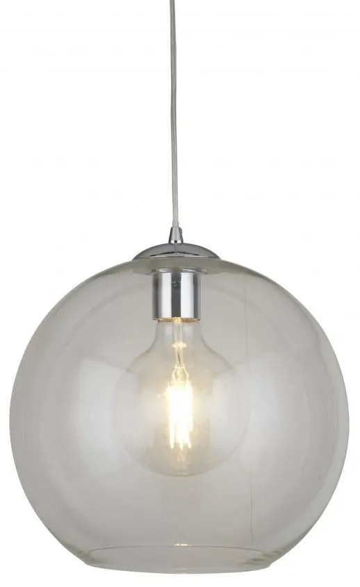 Lustra / Pendul design modern 35cm Balls crom / clar 1635CL SRT