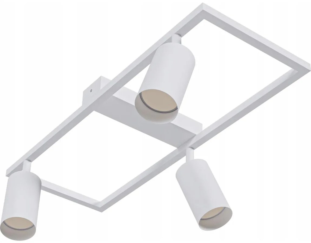 Spot aplicat 3x GU10, 30W, 230V, alb
