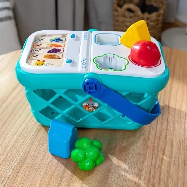 Baby Einstein - Cărucior de cumpărături interactiv MAGIC TOUCH HAPE 3xAAA