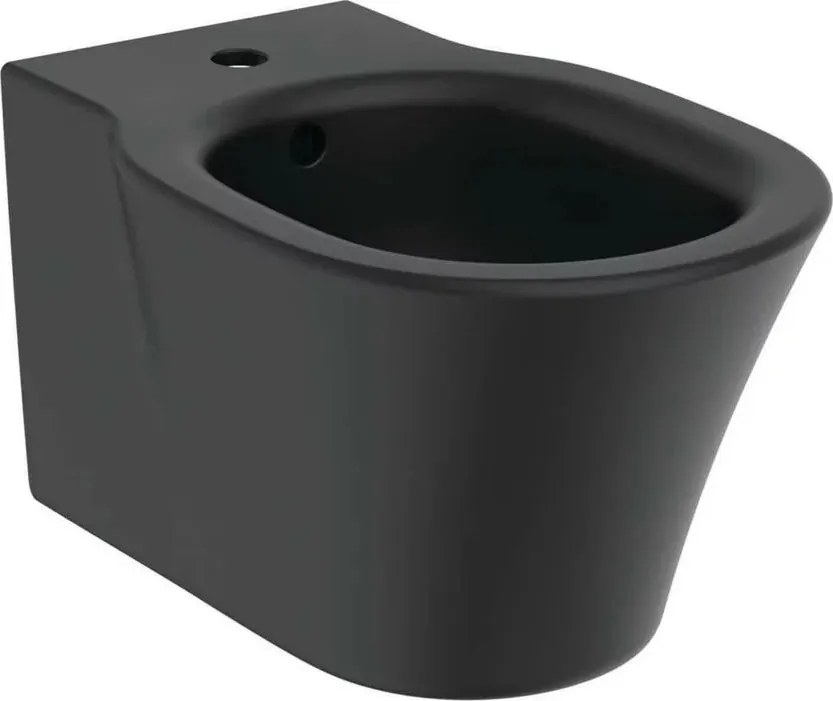 Bideu suspendat Ideal Standard Connect Air negru mat
