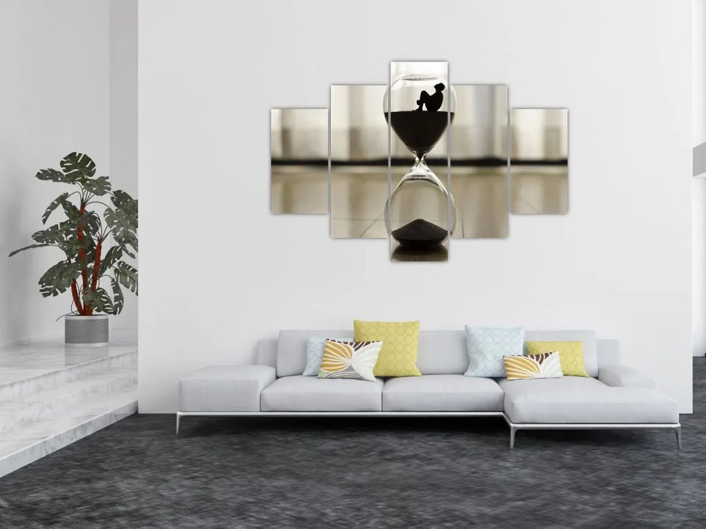 Tablou cu clepsidra (150x105 cm)