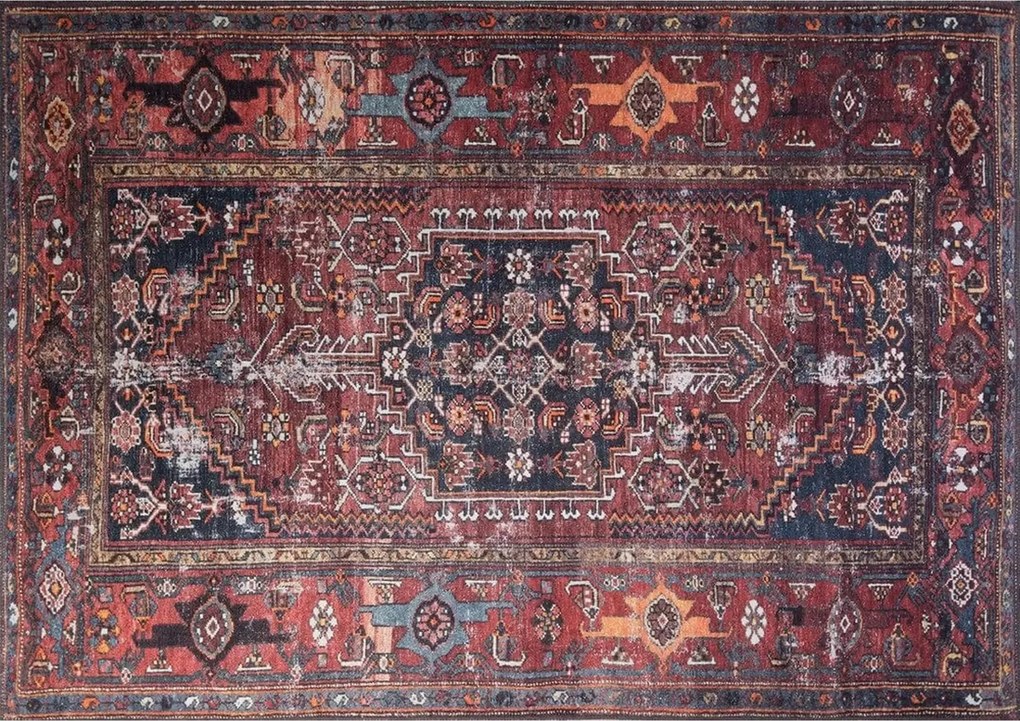 Covor SOUL CHENILLE, 75x150 cm, forma dreptunghiulara, poliester, mult