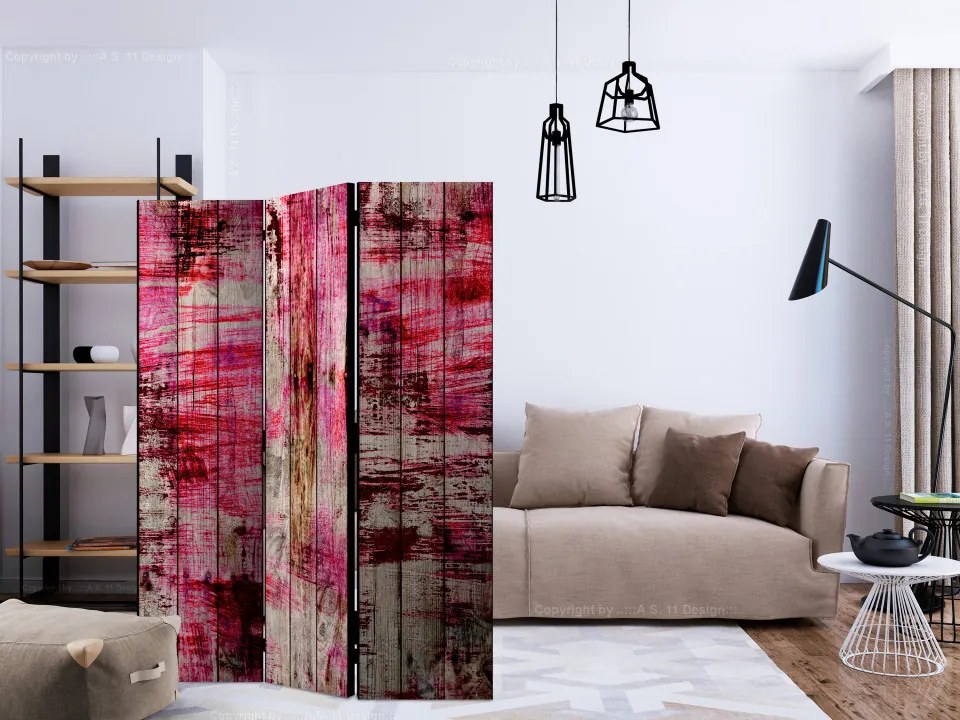 Paravan - Abstract Wood [Room Dividers]