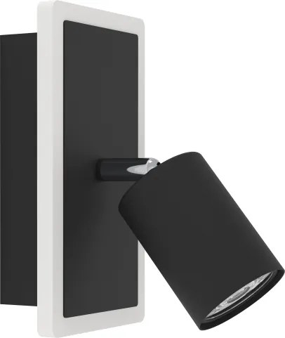 Eglo 901634 - Aplică spot de perete RIMBOCCHI LED/7W/230V, neagră