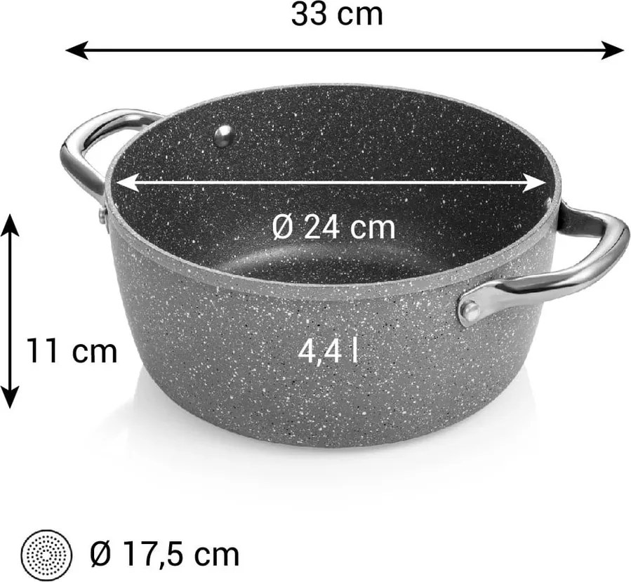 Oală din aluminiu 4,4 l adecvată pentru plita cu inducție i-Premium – Tescoma