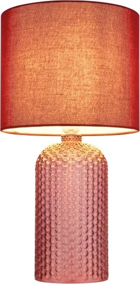 Globo 21735R - Lampă de masă SOFIE 1xE27/60W/230V roșie