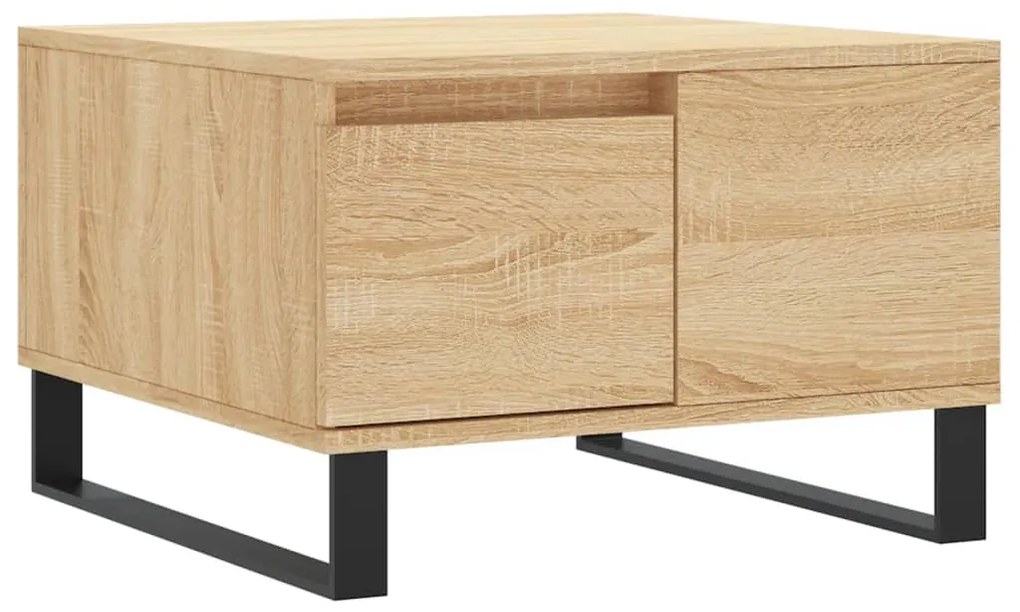 830767 vidaXL Măsuță de cafea, stejar sonoma, 55x55x36,5 cm, lemn prelucrat